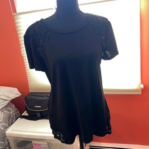 Cute top with lace detailing